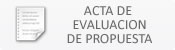 acta evaluacion propuesta